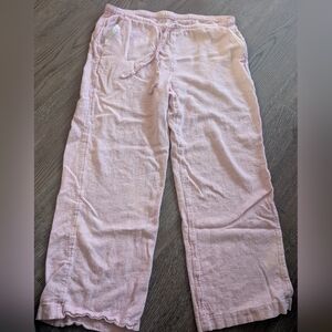 Hollister Light Pink Drawstring Lounge Pants
